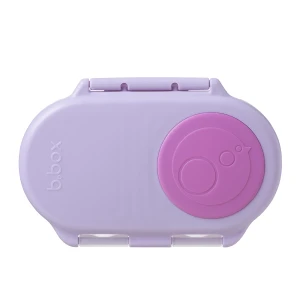 Snackbox szczelny pojemnik na jedzenie i przekąski dla dzieci Sugar Plum B.box BB001378