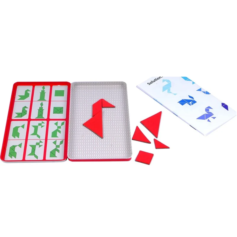gra podróżna dla dzieci the purple cow tangram