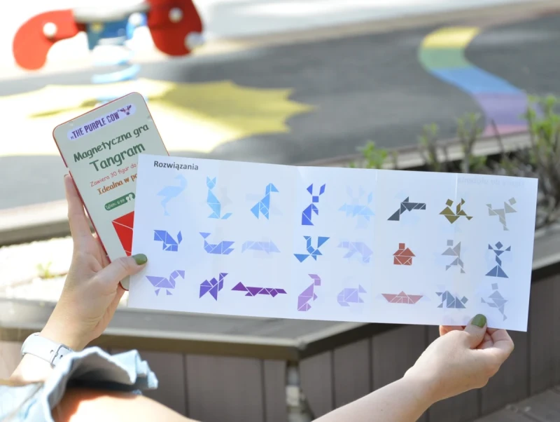 tangram układanka edukacyjna dla dzieci