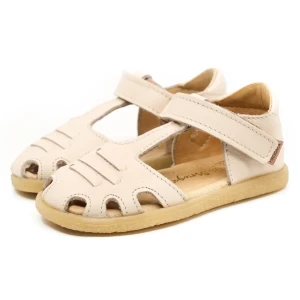 Sandały zabudowane LOLA BAREFOOT wanilia Mrugała