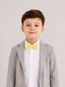 Muszka dziecięca Bananowa Pastel Yellow
