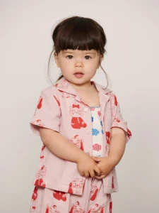 Mini Rodini Minibabies Woven Shirt – koszula dziecięca organic cotton GOTS