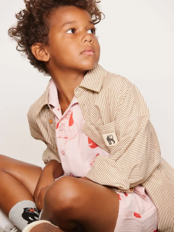 Mini Rodini woven shirt dla dzieci unisex