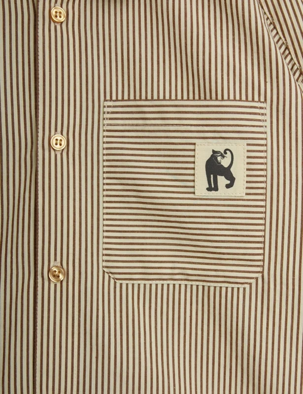 Mini Rodini Poplin Woven Shirt – koszula dziecięca w paski organic cotton