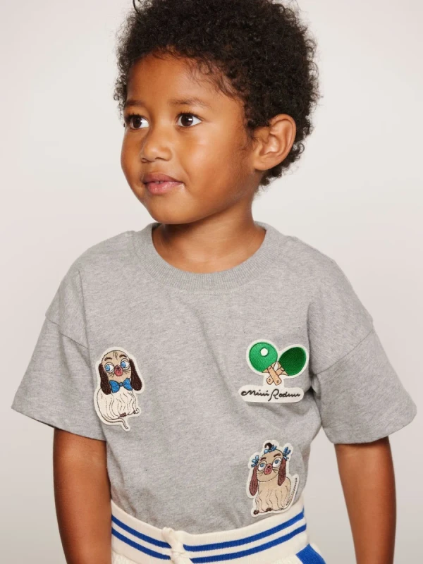 Mini Rodini Minibabies Patches T-Shirt koszulka dziecięca