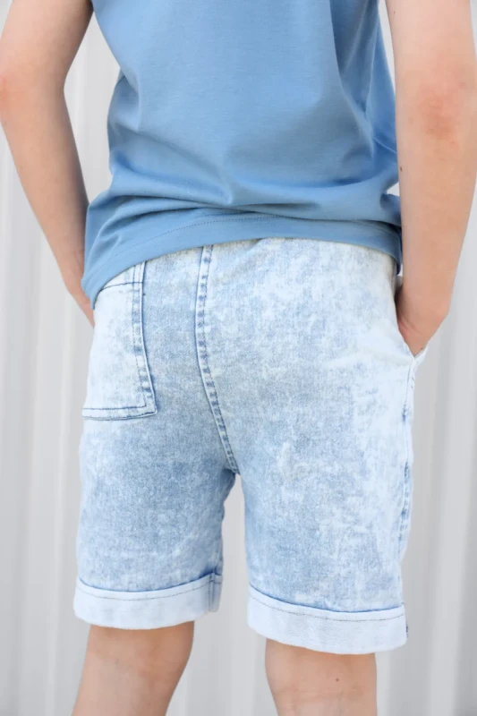 Dziecięce spodenki jeansowe light blue