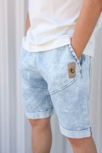 Szorty JEANS light blue niebieskie TUSS