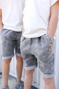 Szorty JEANS Light Grey szare TUSS