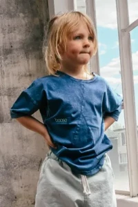 Koszulka 001 SHAPE TSHIRT BLUE booso