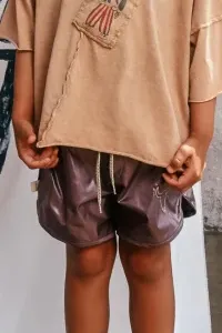 Szorty kąpielowe 206 PURPLE SWIM SHORTS booso