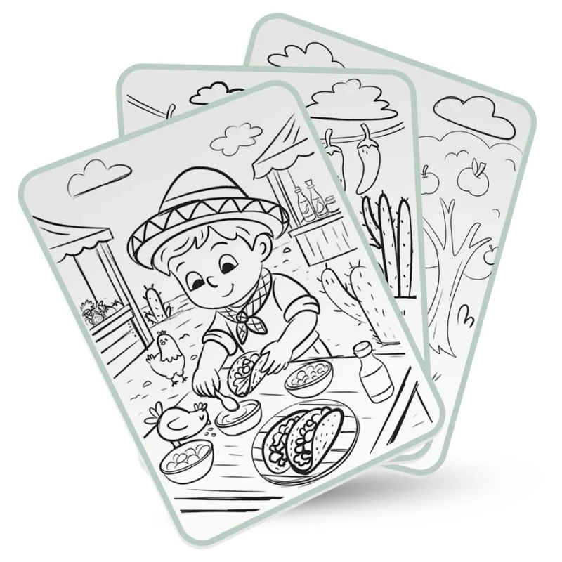 ilustracje do odrysowywania dla dzieci KIDYDRAW