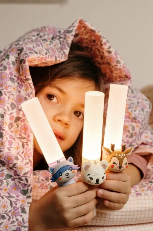 Lampka nocna dla dzieci 3+ Zoo Light Raccoon Szop The Zoofamily