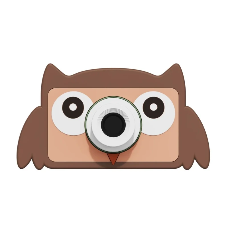 aparat cyfrowy dla dzieci The Zoofamily Owl sowa przód