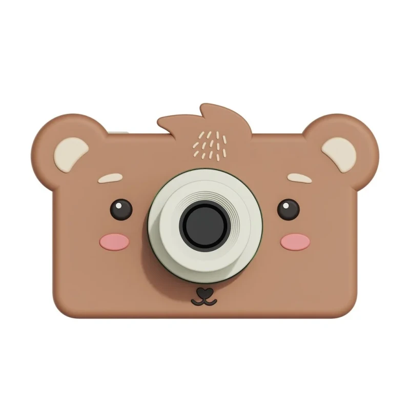 aparat cyfrowy dla dzieci The Zoofamily Bear miś przód