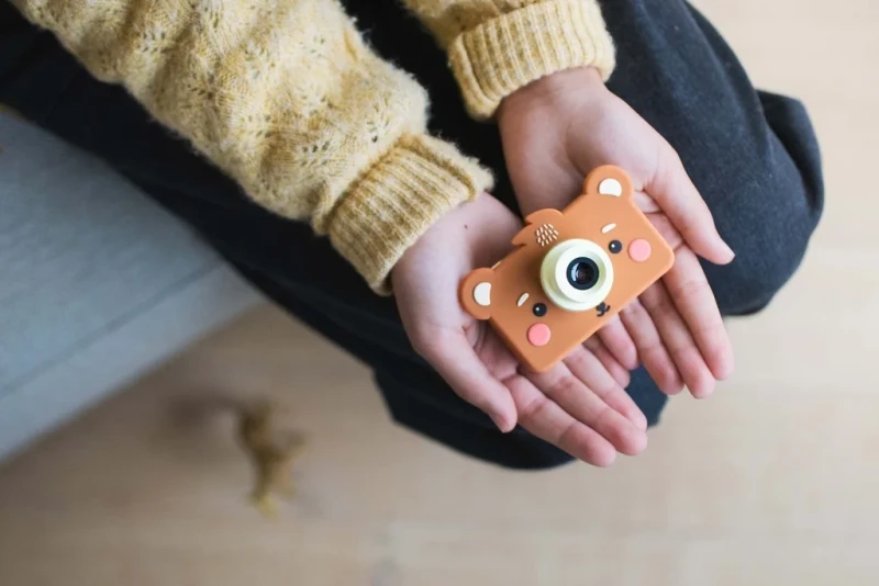 aparat cyfrowy dla dzieci The Zoofamily Bear w opakowaniu