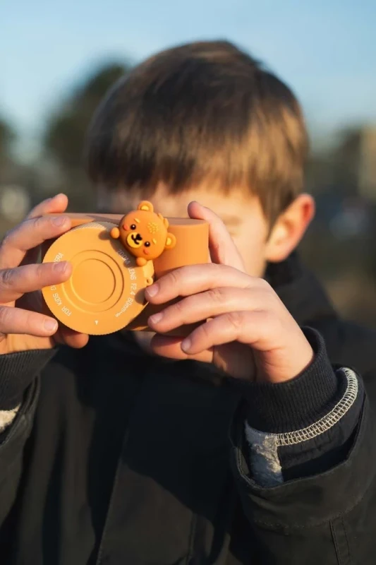 Dziecięcy aparat fotograficzny Urban Zoo Bear brązowy