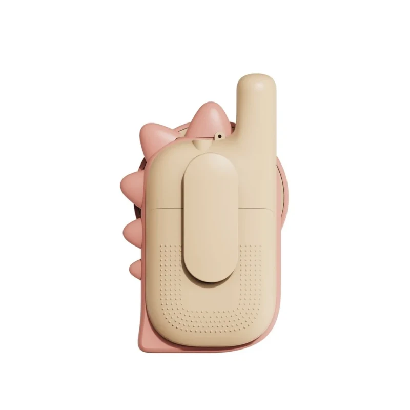 Walkie talkie soft touch dla dzieci Dino Pink
