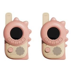 Krótkofalówki dla dzieci 3+ Zoo Walkie Talkie Dino Pink x Dino Pink The Zoofamily