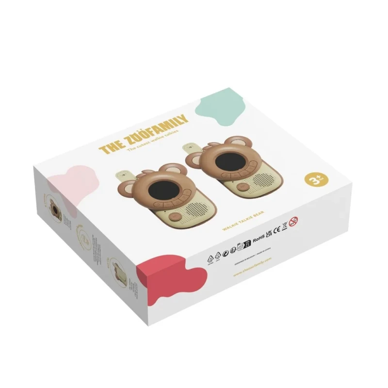 Walkie talkie dla dzieci 3+ The Zoofamily Bear