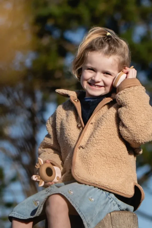 Walkie talkie soft touch dla dzieci Deer