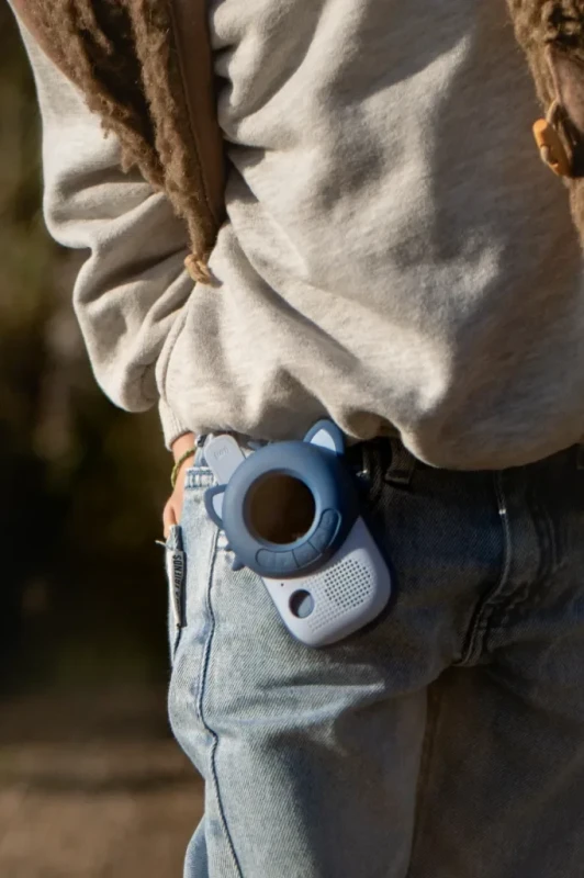 Walkie talkie soft touch dla dzieci Raccoon