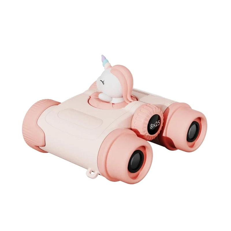 Różowa lornetka dla dziewczynki Zoo Eyes Unicorn 3+