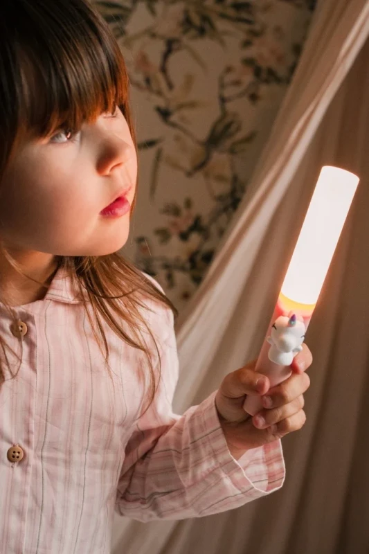 Lampka LED dla dziewczynki Zoo Light Unicorn The Zoofamily