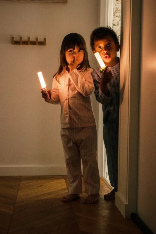 Lampka nocna LED lisek do pokoju dziecka