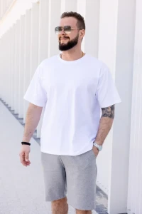 T-Shirt męski Tuss&Sons Over Biały TUSS MEN'S WEAR