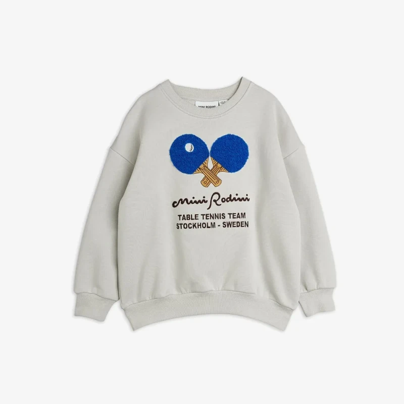 Mini Rodini Table Tennis Chenille Sweatshirt