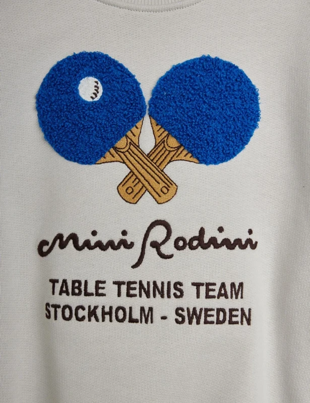 Mini Rodini bluza z aplikacją chenille