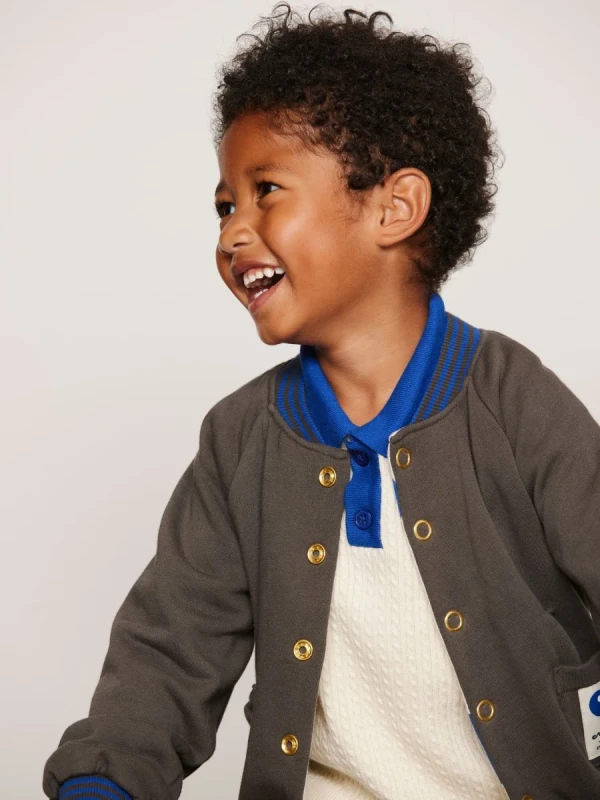 Bluza baseballowa dziecięca organic cotton