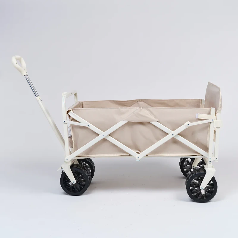 Składany wózek plażowy SUNNYLiFE Oyster Beige na wakacje