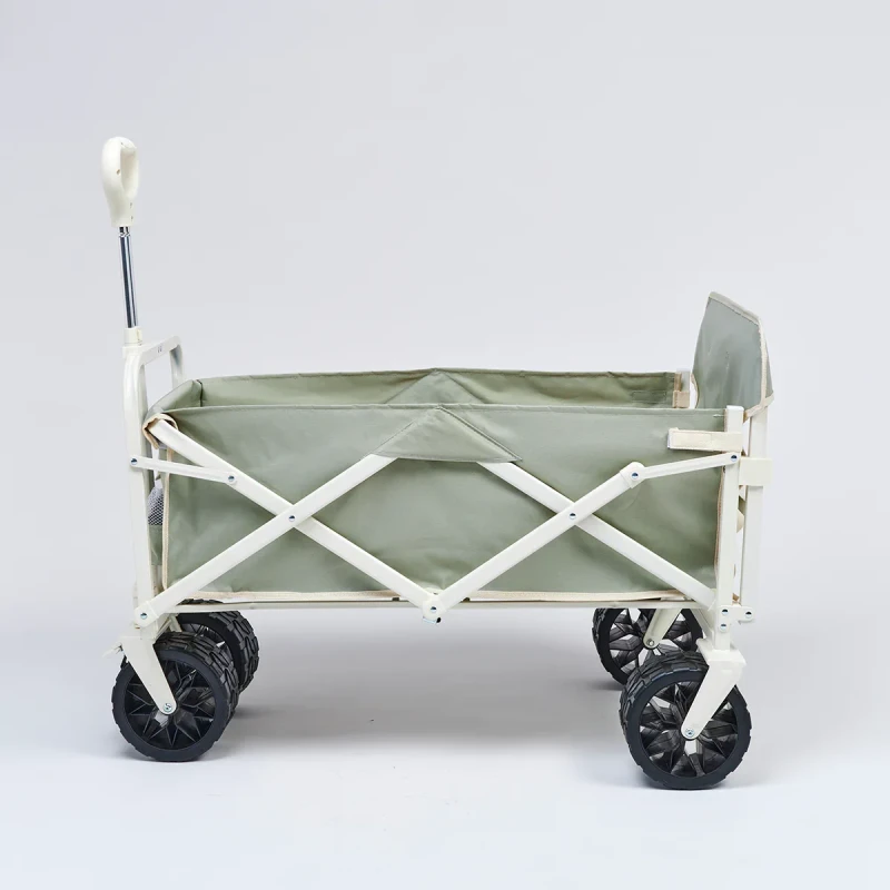 Wózek plażowy SUNNYLiFE Seagrass Green składany 75 kg
