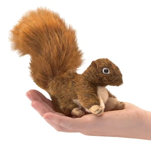 Mini Pacynka Wiewiórka Folkmanis Mini Red Squirrel Pacynka na Palec 2735