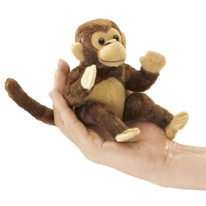 Mini Pacynka Małpka Folkmanis Mini Monkey Pacynka na Palec 2738