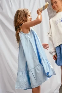 Sukienka 143 LIGHT BLUE DRESS booso