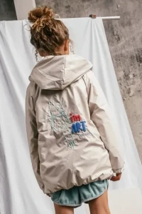 Kurtka 512 BEIGE WIND COAT booso