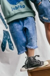 Szorty 225 JEANS SHORTS SKY BLUE booso