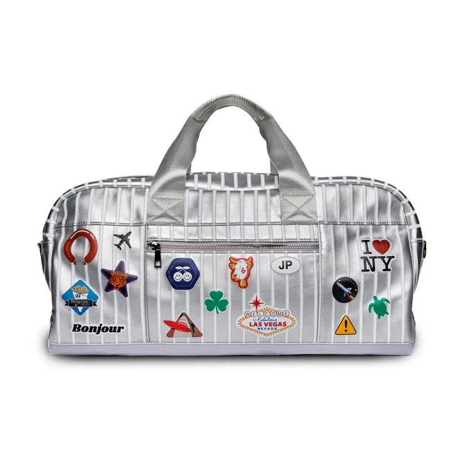 Torba podróżna Jeune Premier Caroline Weekend Bag Jetsetter Silver