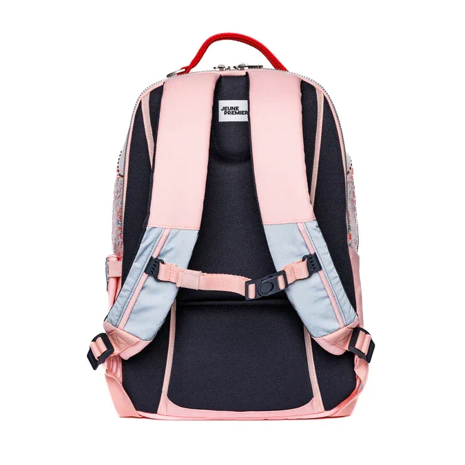 Tył plecaka NEW BOBBIE Berry Cute z pasem piersiowym
