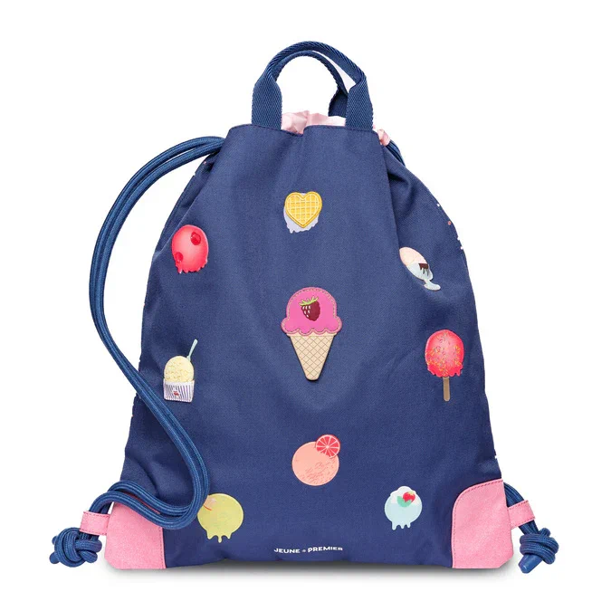 Worek plecak Jeune Premier City Bag Disco Dip granatowy