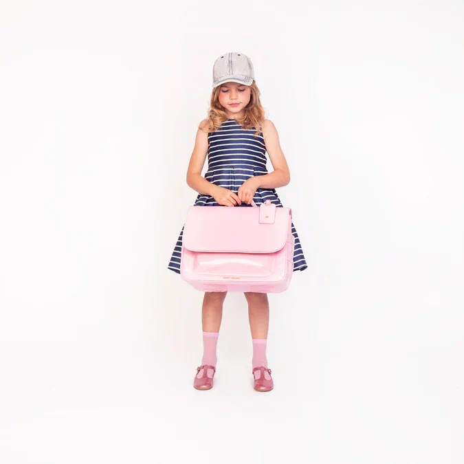 Różowy tornister dla dziewczynki Jeune Premier It Bag MIDI