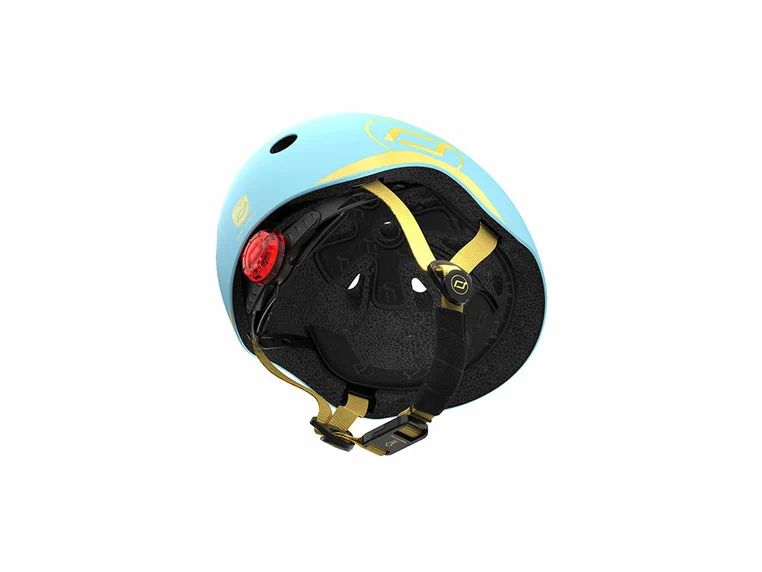 Bezpieczny kask dla malucha Scoot Ride XXS-S Blueberry
