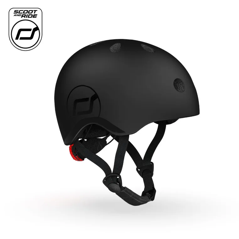 Kask dla dzieci Scoot Ride Black S-M 51-55 cm