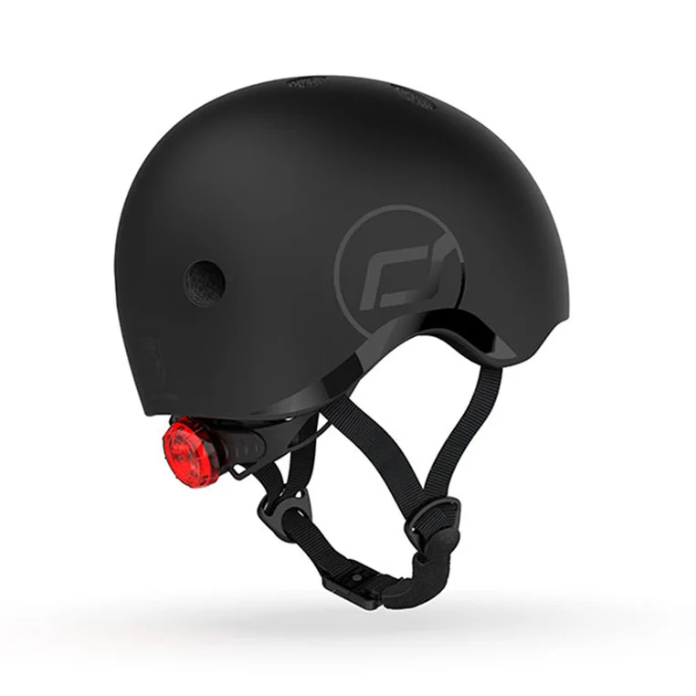 Kask Scoot Ride Black do hulajnogi i roweru