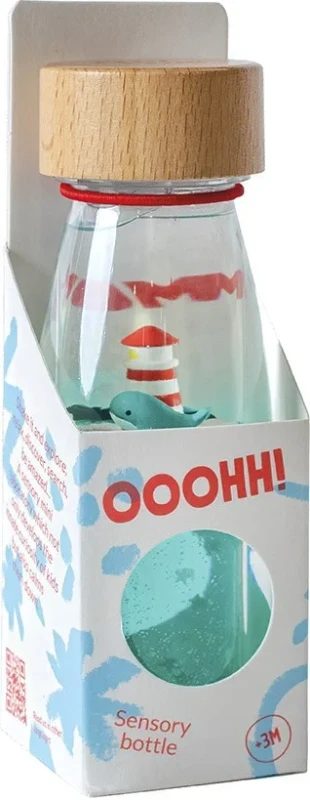Zabawa butelką sensoryczną Petit Boum MOVE Whale