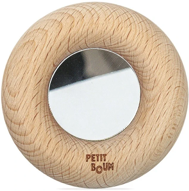 Drewniana zabawka sensoryczna Reflect Donut Petit Boum