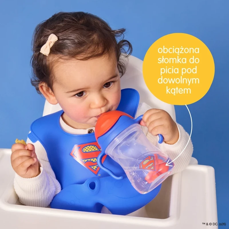 Bidon b.box z uchwytami dla małych dzieci Superman