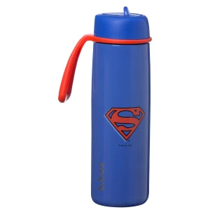 Butelka termiczna ze stali nierdzewnej | składany ustnik 690 ml Superman by b.box BB001445